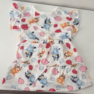 Bluey Character Top and Skirt